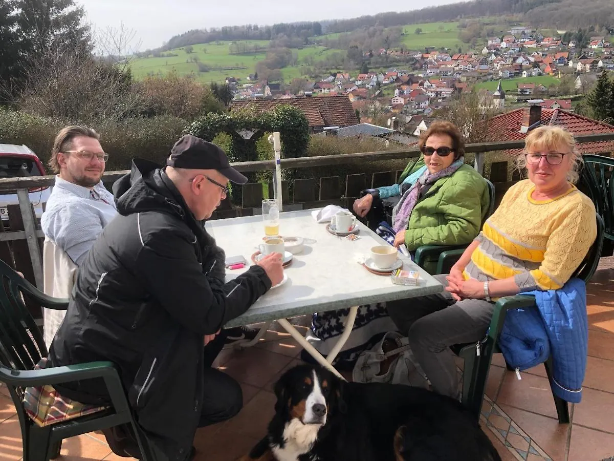 *** Gasthof Café Pension Sonnenkanzel Staatsbad Brückenau Deutschland