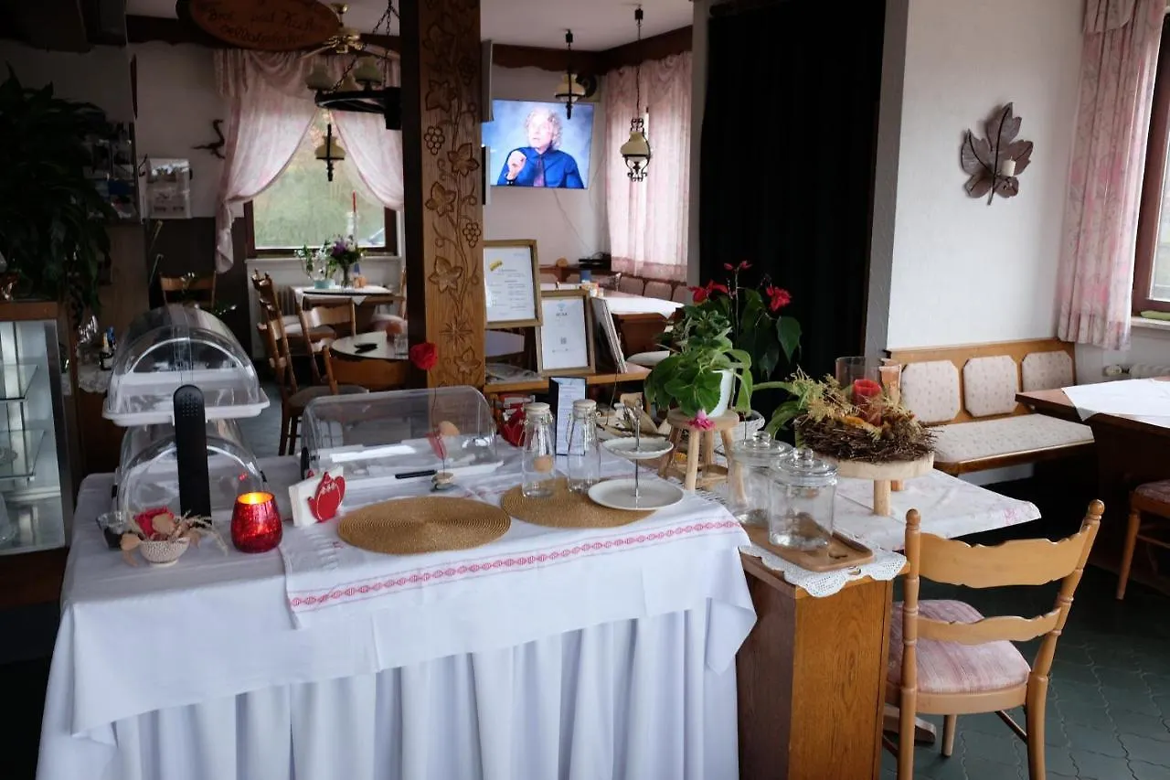 *** Gasthof Café Pension Sonnenkanzel Staatsbad Brückenau Deutschland