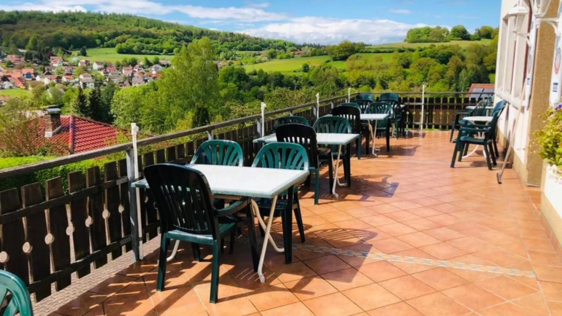 Café Pension Sonnenkanzel Staatsbad Brückenau Deutschland