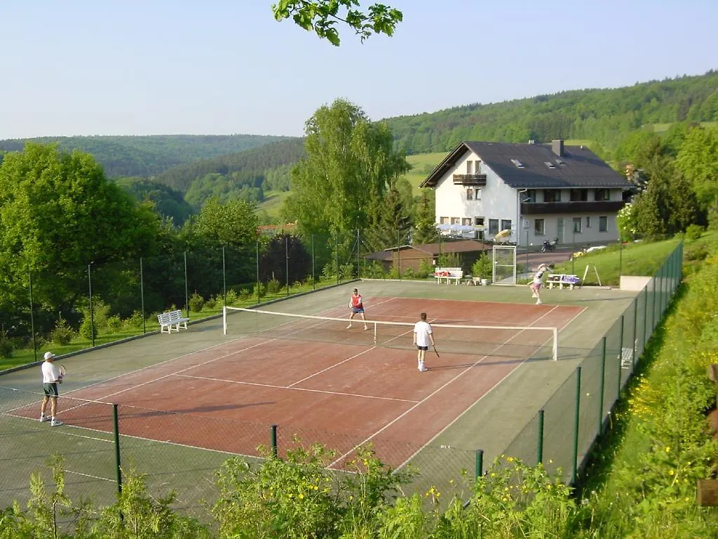 Café Pension Sonnenkanzel Staatsbad Brückenau Gasthof